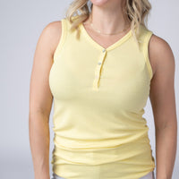 IN STOCK Addison Tank - Yellow FINAL SALE