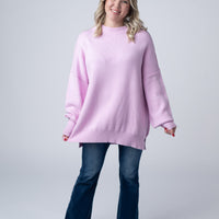 IN STOCK Aurora Cozy Sweater - Lilac
