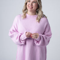 IN STOCK Aurora Cozy Sweater - Lilac