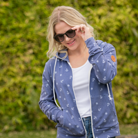 IN STOCK Fullzip Hoodie - Nautical Navy