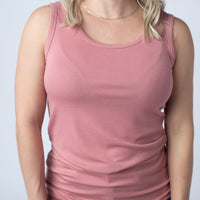 IN STOCK Ava Tank - Rose