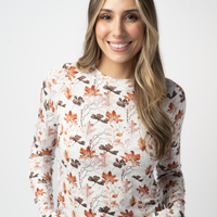 IN STOCK Blair Long Sleeve Top - Fall Foliage