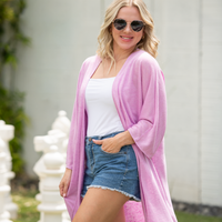 IN STOCK Ellie Cover-Up Kimono - Lilac