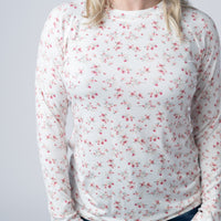 IN STOCK Blair Long Sleeve Top - Micro Pink Floral