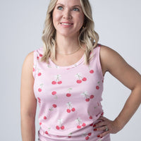 IN STOCK Ava Tank - Cherries