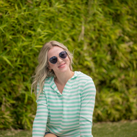 IN STOCK Amelia Striped Hoodie - Green