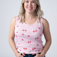 IN STOCK Ava Tank - Cherries