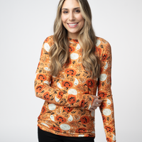IN STOCK Blair Long Sleeve Top - Spooky Autumn