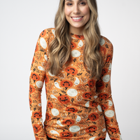 IN STOCK Blair Long Sleeve Top - Spooky Autumn