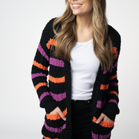 IN STOCK Halloween Striped Cardigan