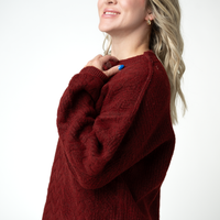 IN STOCK Dakota Sweater - Burgundy