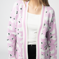 IN STOCK Ghost Pocket Cardigan - Lilac