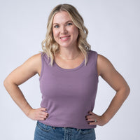 IN STOCK Ava Tank - Dusty Lavender