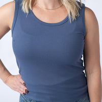 IN STOCK Ava Tank - Blue