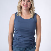 IN STOCK Ava Tank - Blue