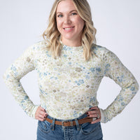 IN STOCK Blair Long Sleeve Top - Spring Meadows