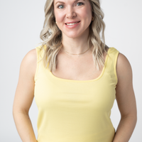 IN STOCK Rachel Ribbed Tank - Yellow FINAL SALE