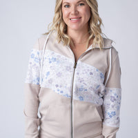 IN STOCK Colorblock Fullzip - Spring Meadows Neutral Mix