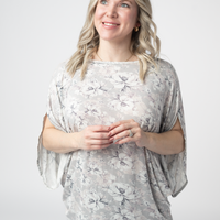 IN STOCK Darcy Dolman - Vintage Grey Floral FINAL SALE