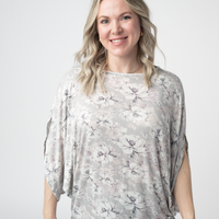IN STOCK Darcy Dolman - Vintage Grey Floral FINAL SALE
