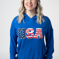 IN STOCK Corrine Hoodie - Royal Blue USA