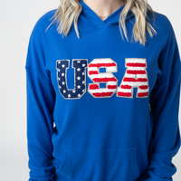 IN STOCK Corrine Hoodie - Royal Blue USA