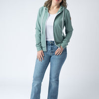 IN STOCK Fullzip Hoodie - Sage