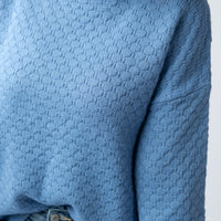 IN STOCK Gianna Pullover Sweater - Blue