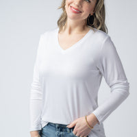 IN STOCK Larissa Long Sleeve - White