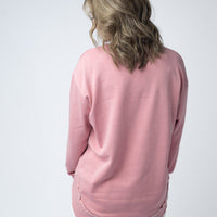 IN STOCK Vintage Wash Pullover - Dusty Pink