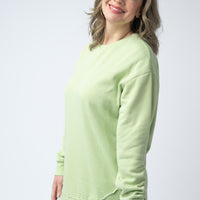 IN STOCK Vintage Wash Pullover - Spring Leaf