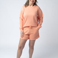 IN STOCK Vintage Wash Pullover - Spring Peach