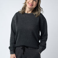 IN STOCK Vintage Wash Pullover - Black