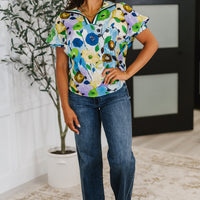 Fielding Questions Floral Top