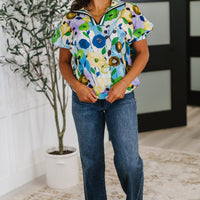 Fielding Questions Floral Top