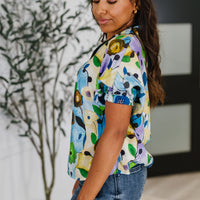 Fielding Questions Floral Top