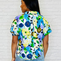 Fielding Questions Floral Top