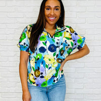 Fielding Questions Floral Top