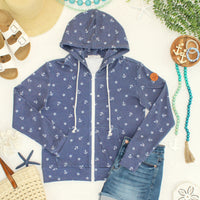 IN STOCK Fullzip Hoodie - Nautical Navy