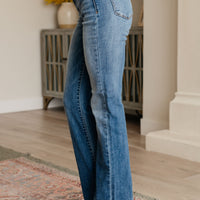 Genevieve Mid Rise Vintage Bootcut Jeans