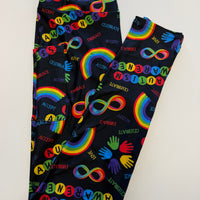 Autism Awareness Leggings w/ Pockets *RTS