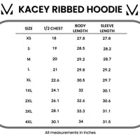 IN STOCK Kacey Ribbed Hoodie - Rose