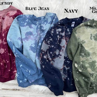 Bleached sweatshirts