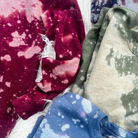 Bleached sweatshirts