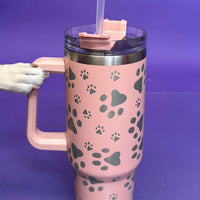 Pawprint Quencher tumbler