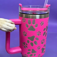 Pawprint Quencher tumbler