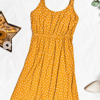 IN STOCK Reagan Ribbed Midi Dress - Pumpkin Floral