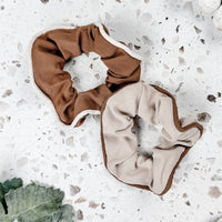 IN STOCK Neutral Duo Scrunchies FINAL SALE