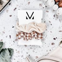 IN STOCK Plaid Duo Scrunchies FINAL SALE