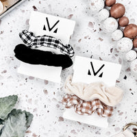 IN STOCK Plaid Duo Scrunchies FINAL SALE